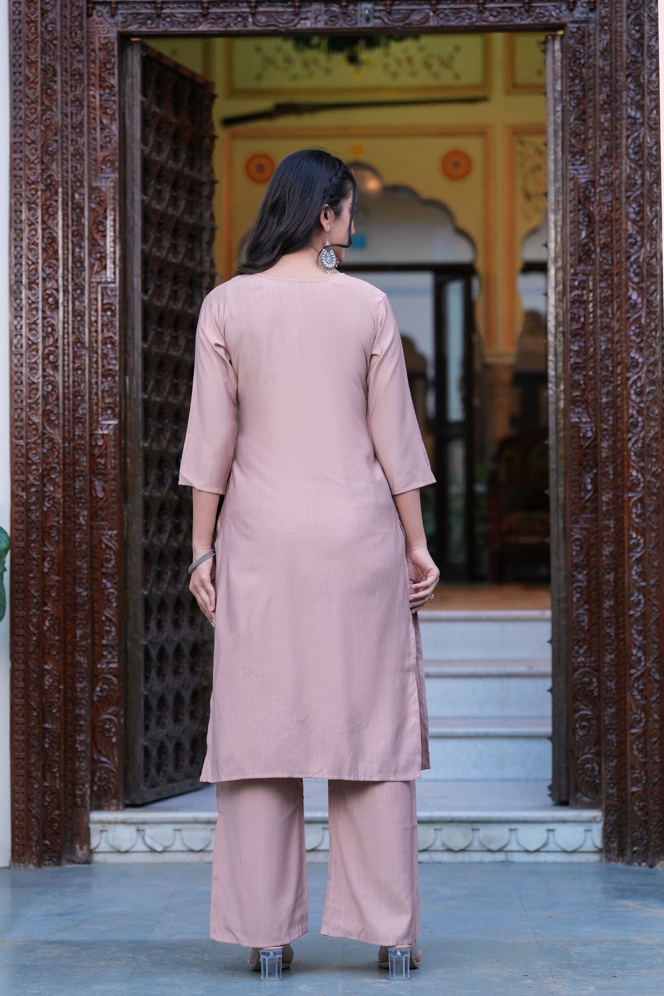 Yagnik Fashion Women Regular Kurta with Trousers & Dupatta set - Yagnik Fashion