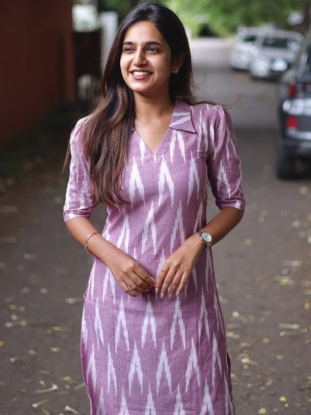 YAGNIK FASHION Women Floral Printed  Regular Kurta with Trousers