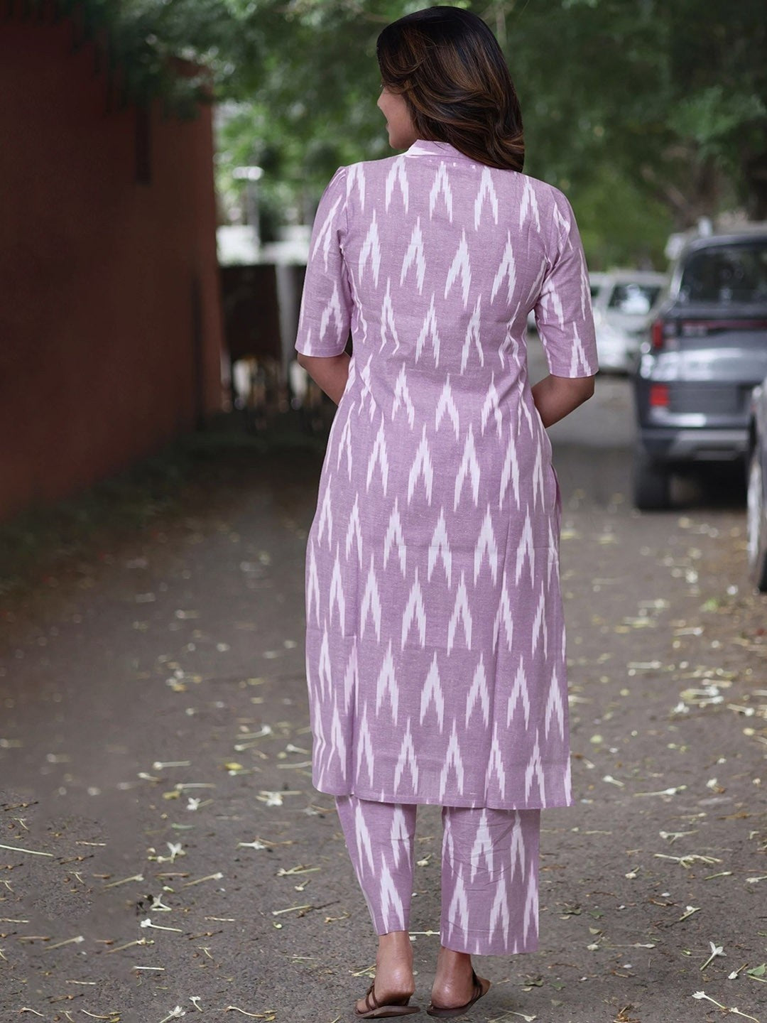 YAGNIK FASHION Women Floral Printed  Regular Kurta with Trousers