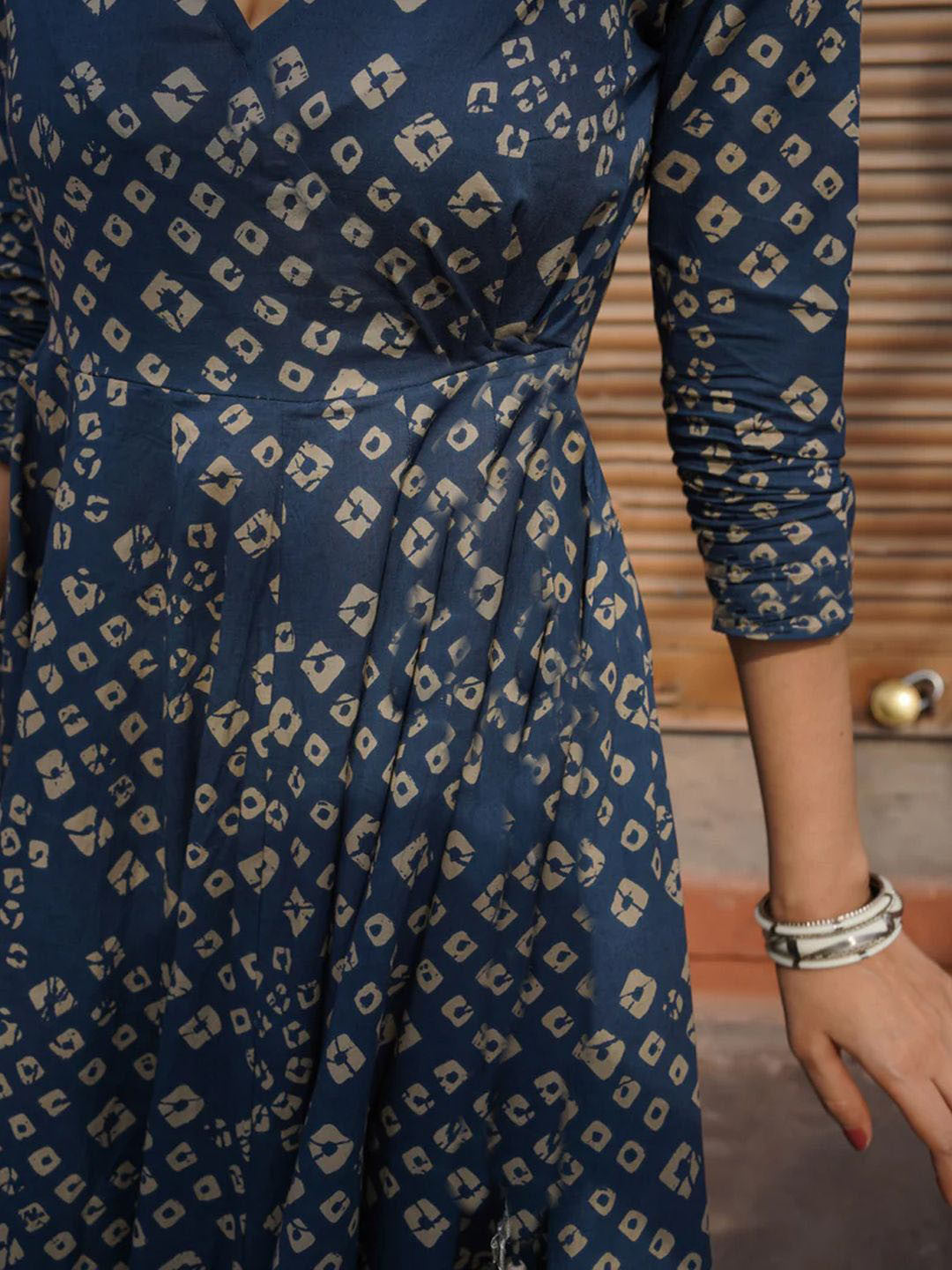 YAGNIK FASHION  Floral Printed  Anarkali Kurta With Palazzos & Dupatta